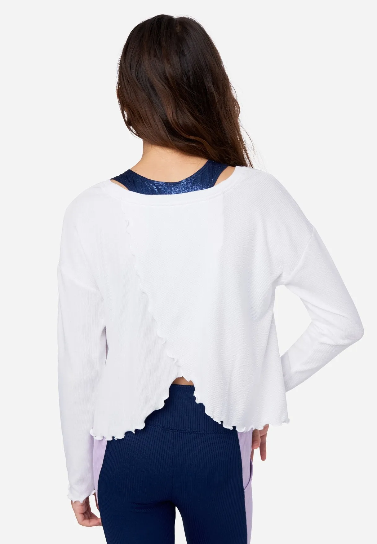 Collection X by Justice Graphic Split-Back Top