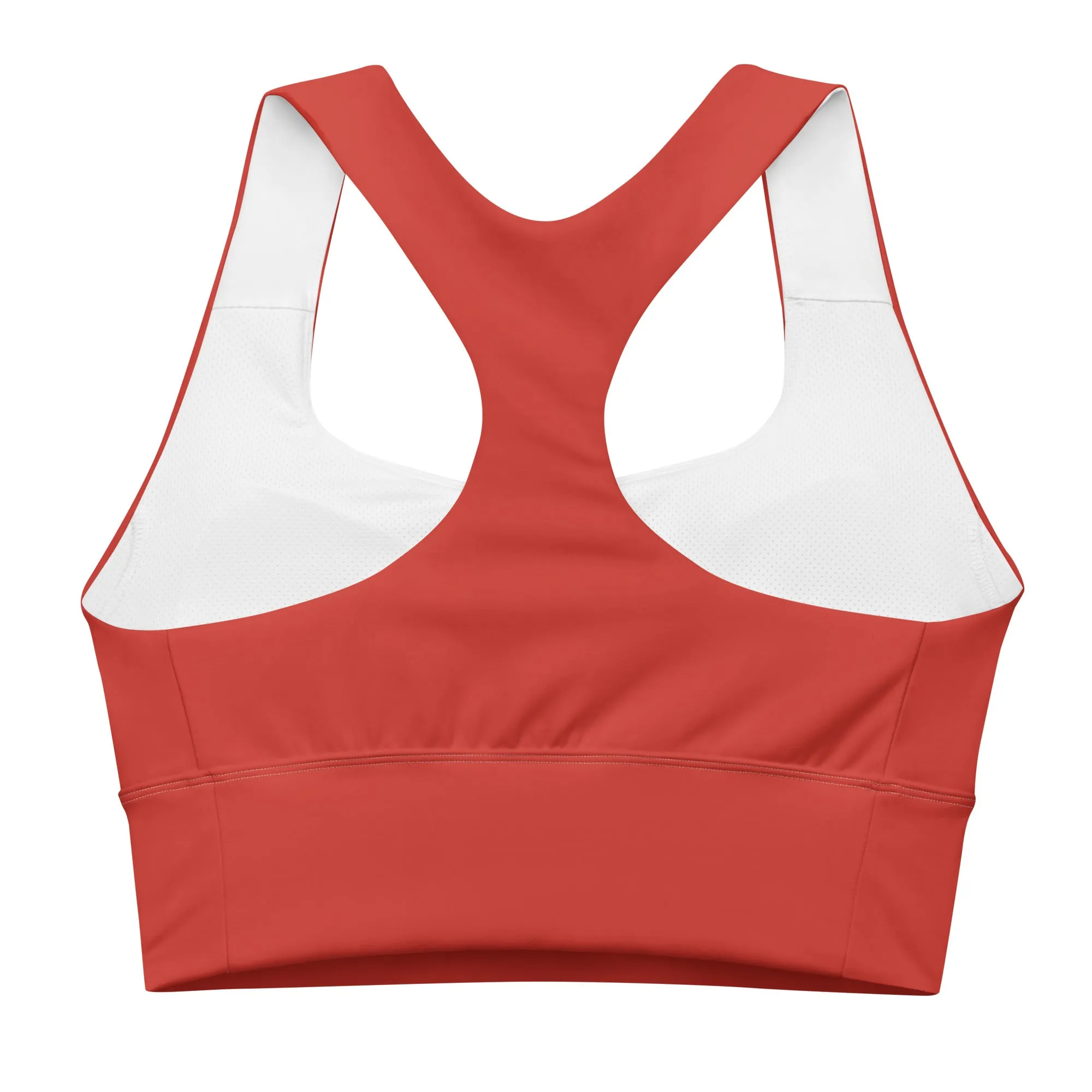 Compression sports bra - Red