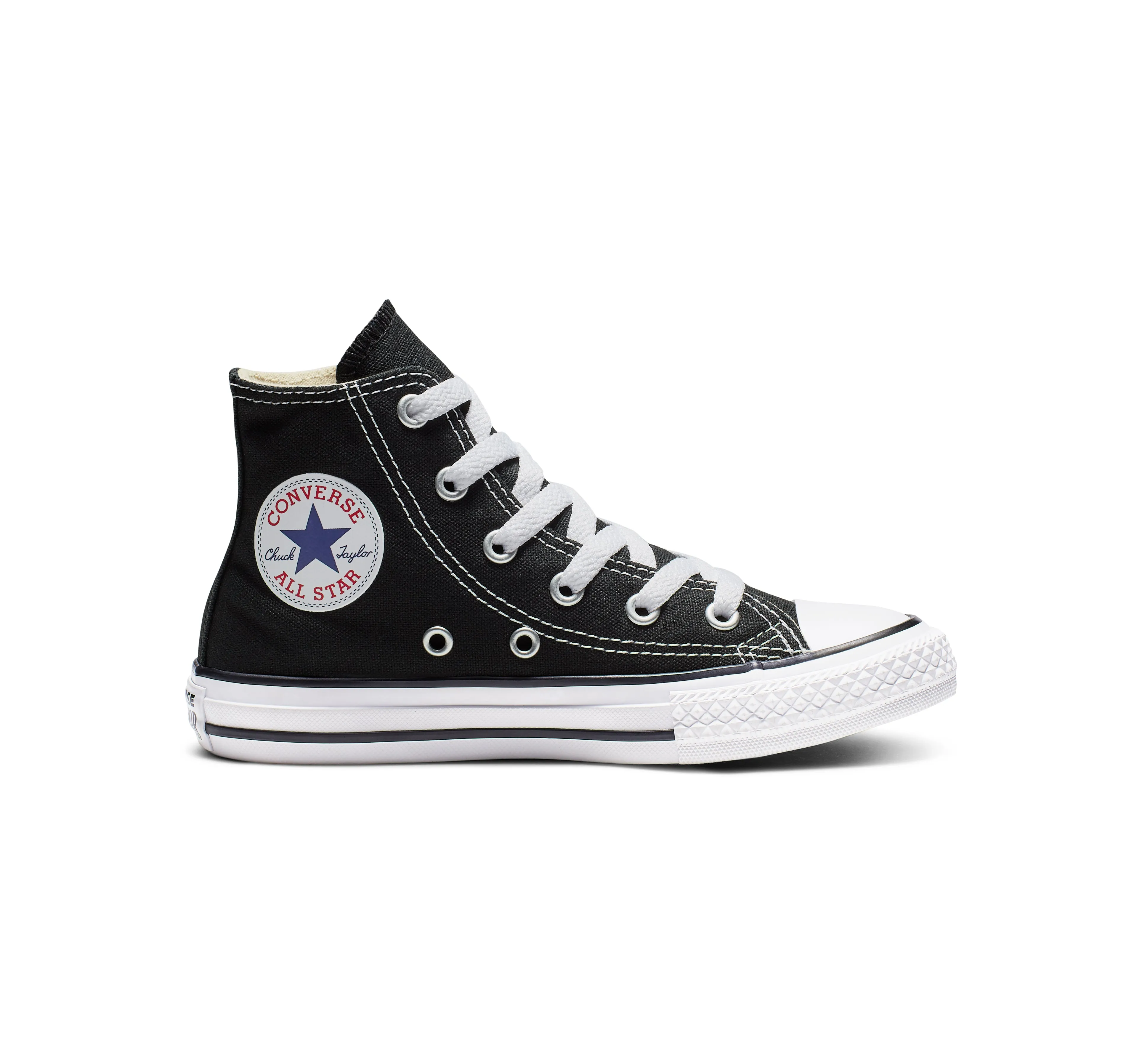 Converse Kids Chuck Taylor All Star Junior High Top Black