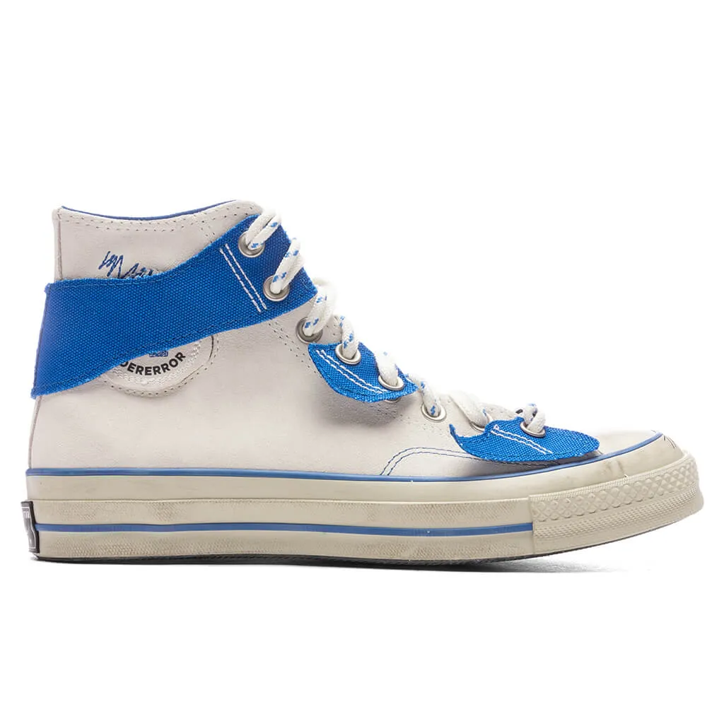 Converse x Ader Error Chuck 70 Hi - White/Imperial Blue/Black