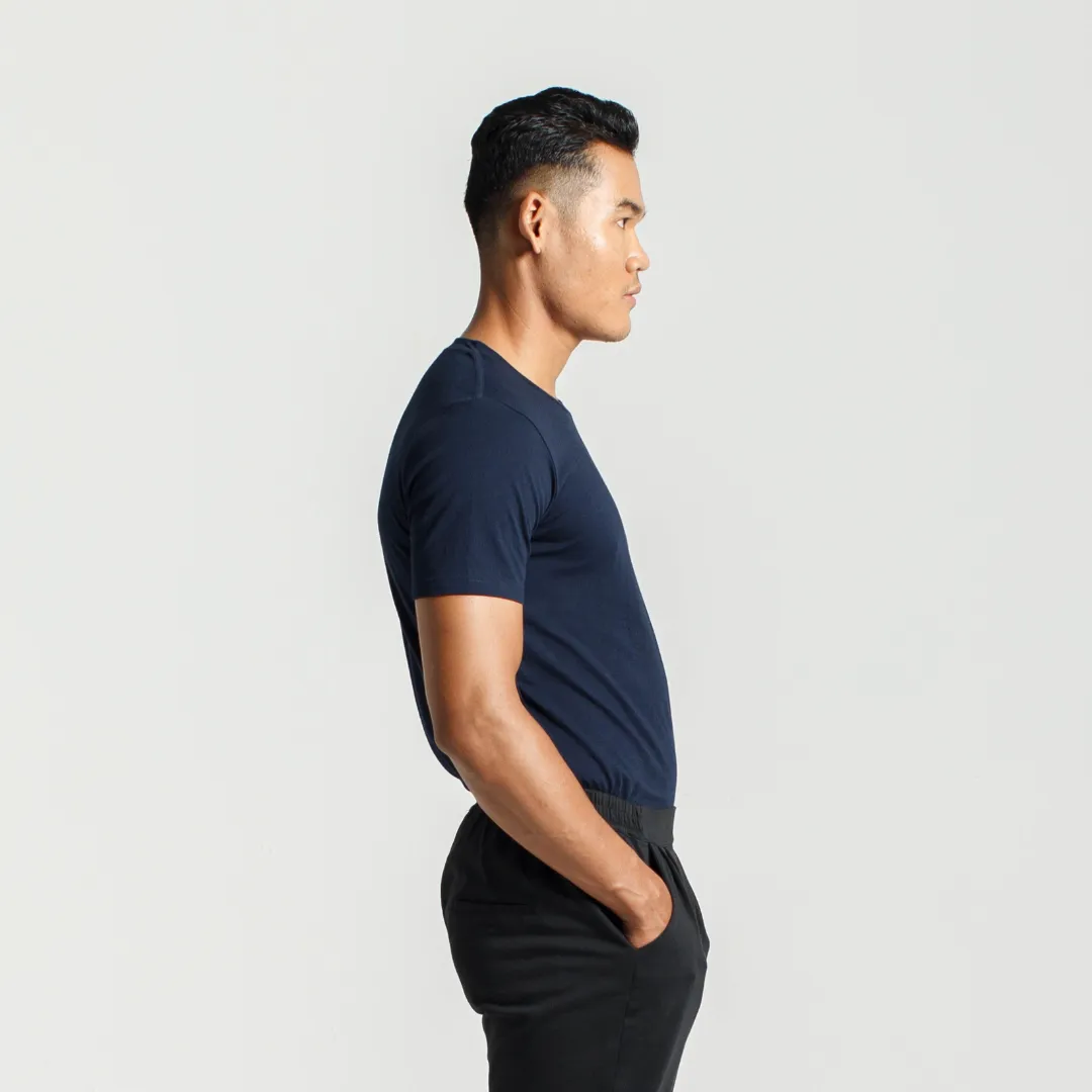 Cotton Crew | Navy