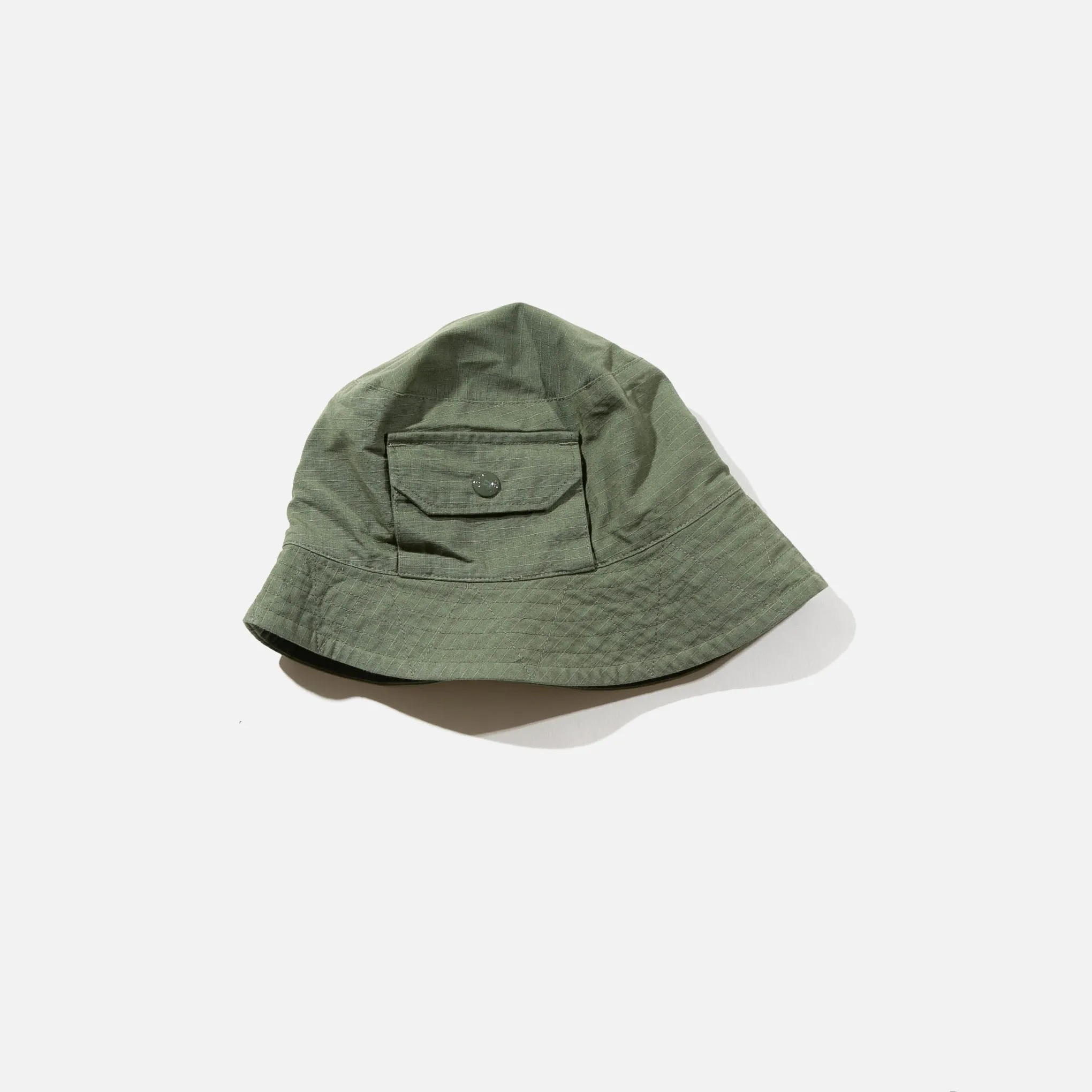 Cotton Ripstop Explorer Hat - Olive