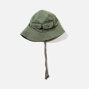 Cotton Ripstop Explorer Hat - Olive