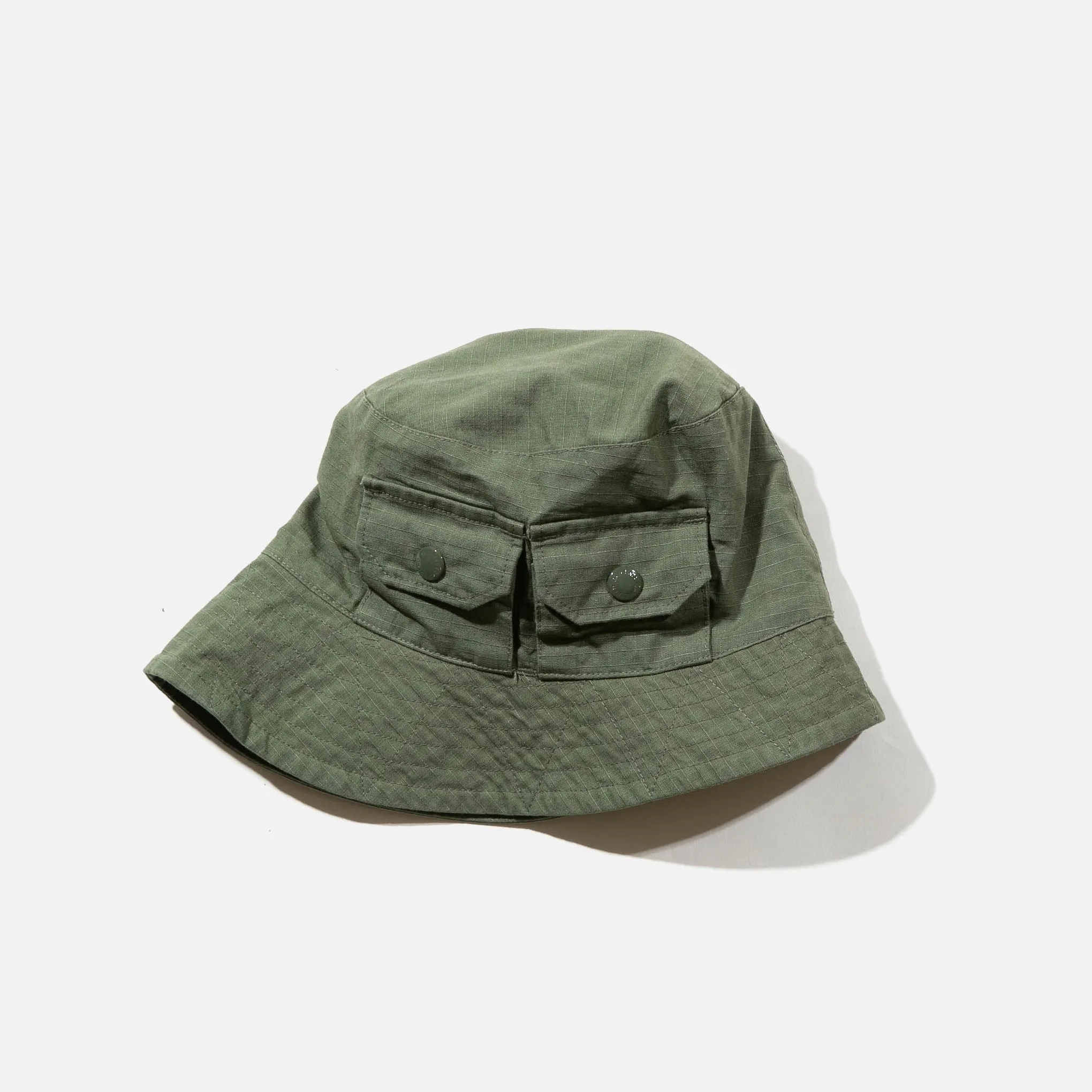 Cotton Ripstop Explorer Hat - Olive