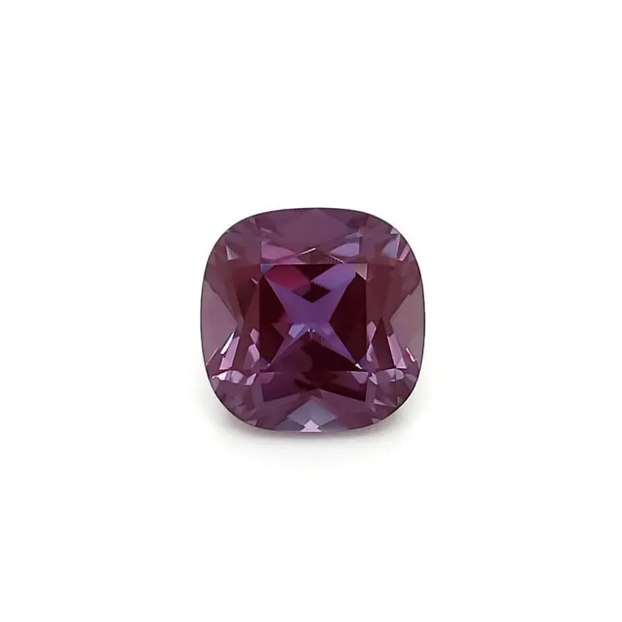 Cushion Cut Lab Created Alexandrite Gemstone