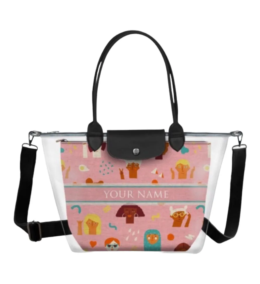 Custom Transparent Tote