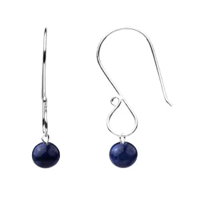 Earring | S Loop | Sodalite