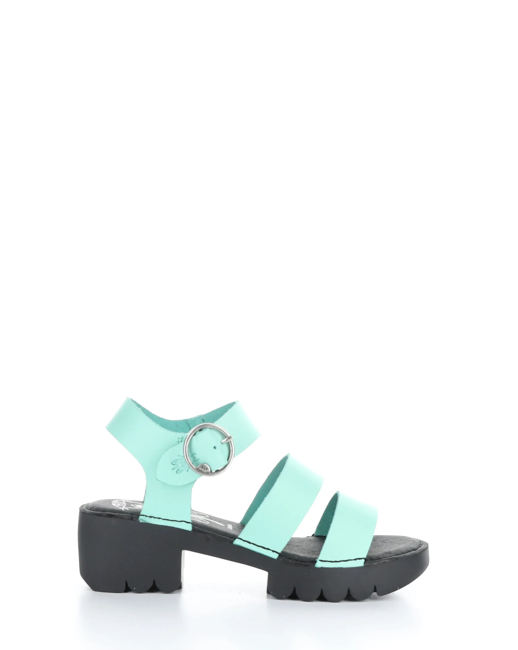 EGLY520FLY Green Round Toe Sandals