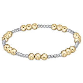 Enewton Joy Pattern 5mm Bead Bracelet - Mixed Metal