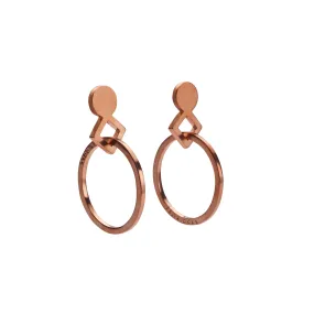 F 666 - Loose Circle Earrings