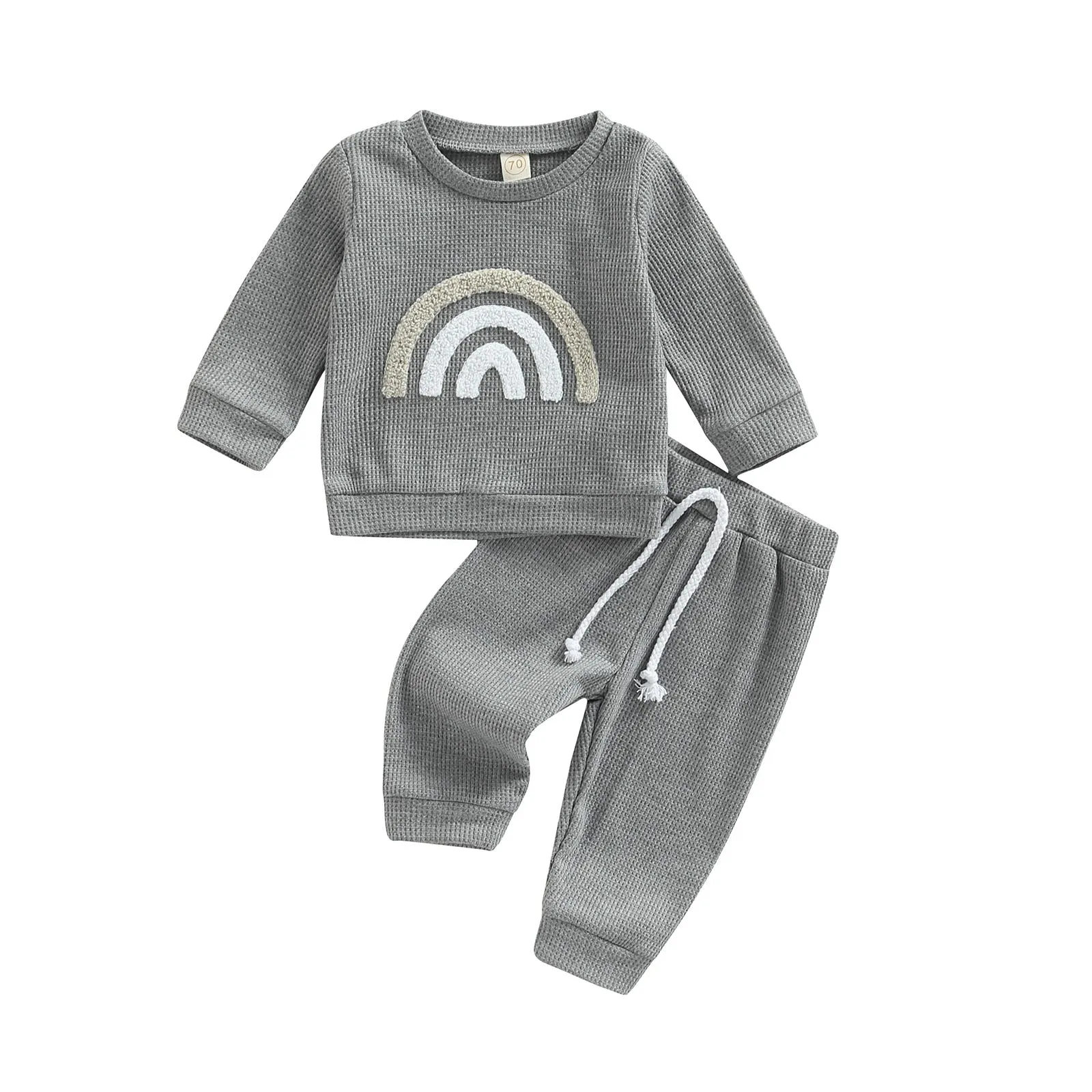 Fashionable Baby's Letter Print Set