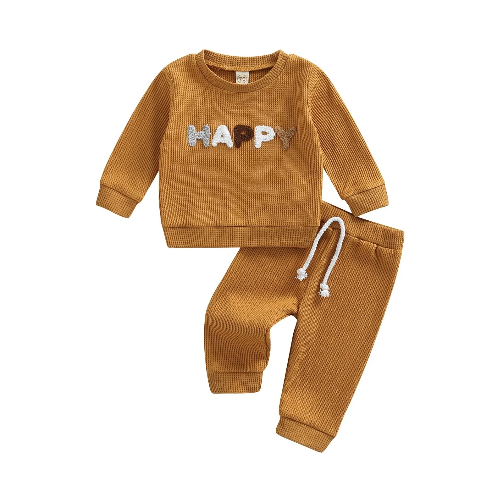 Fashionable Baby's Letter Print Set