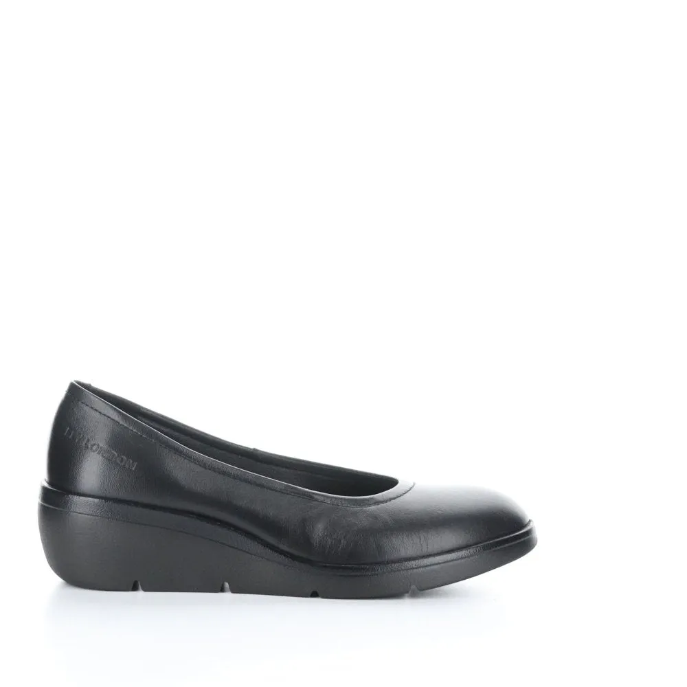 Fly London Women's Numa Wedge - Black Mousse