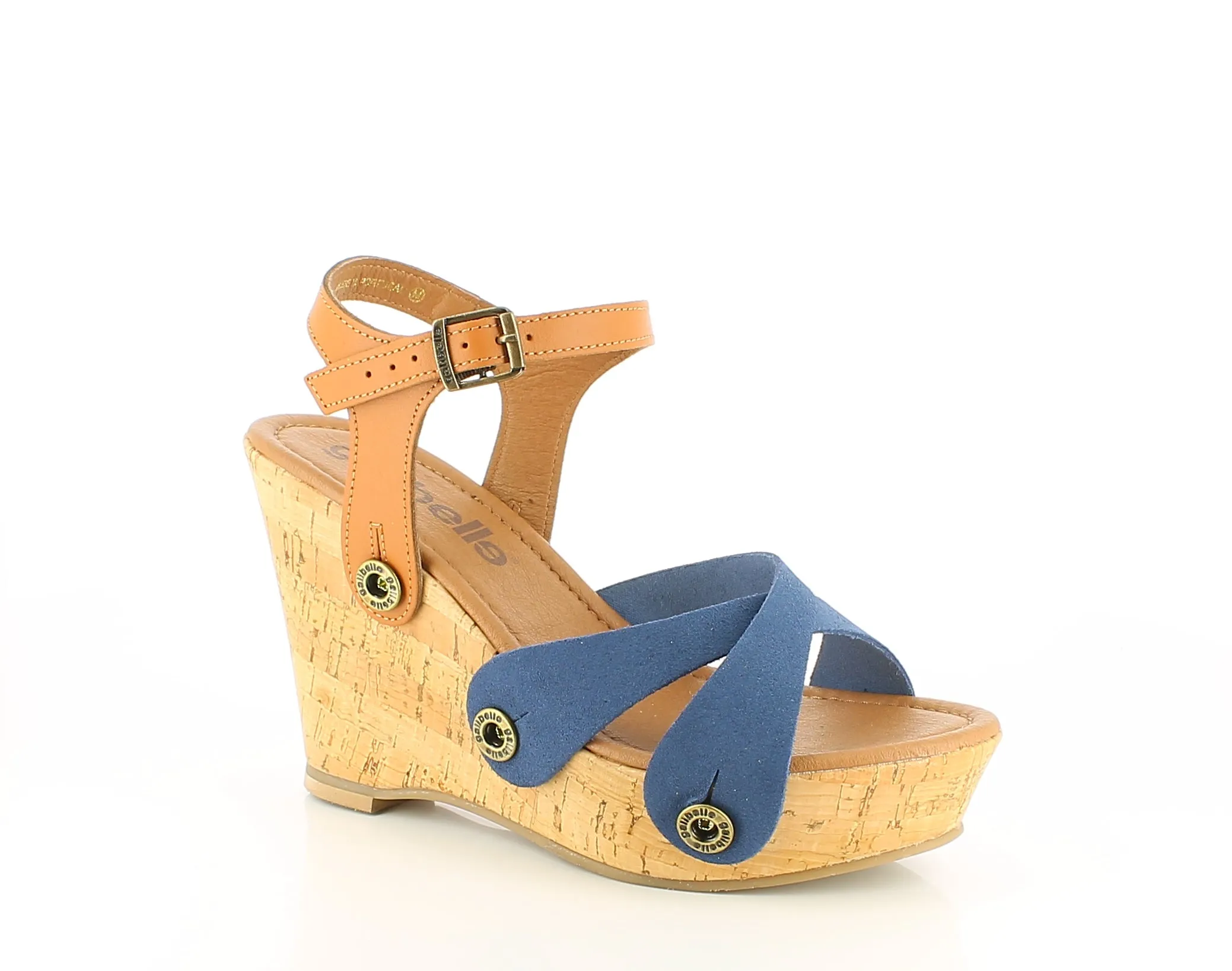 Giovanna Pack - Camel , Yellow, Navy Blue Straps