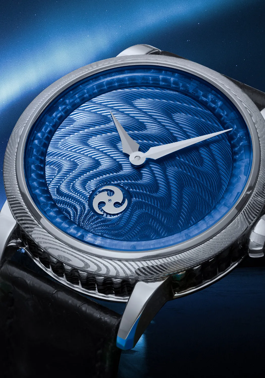 GoS Norrsken Northern Lights Blue Hand-Guilloché Dial | LE50 |