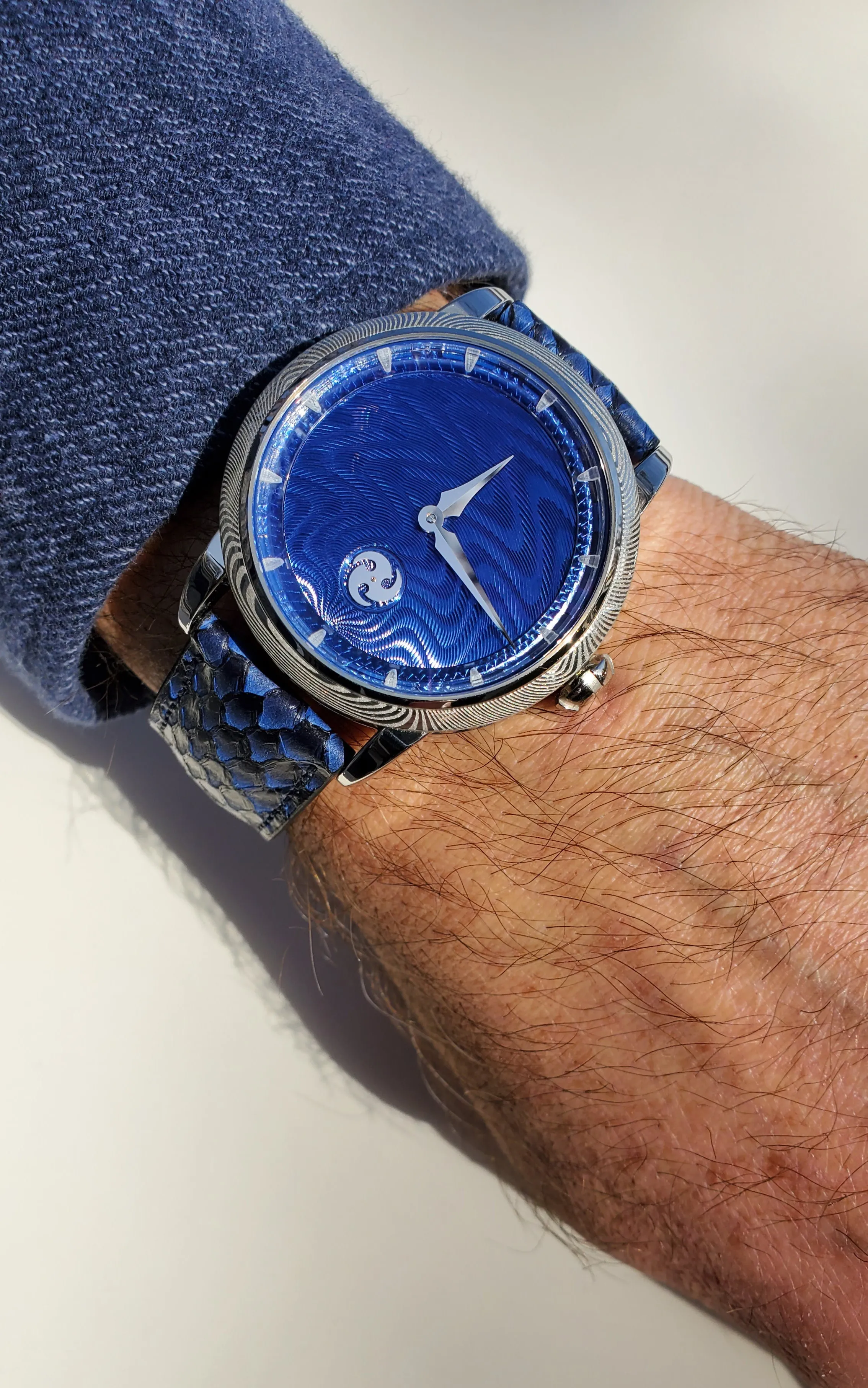 GoS Norrsken Northern Lights Blue Hand-Guilloché Dial | LE50 |