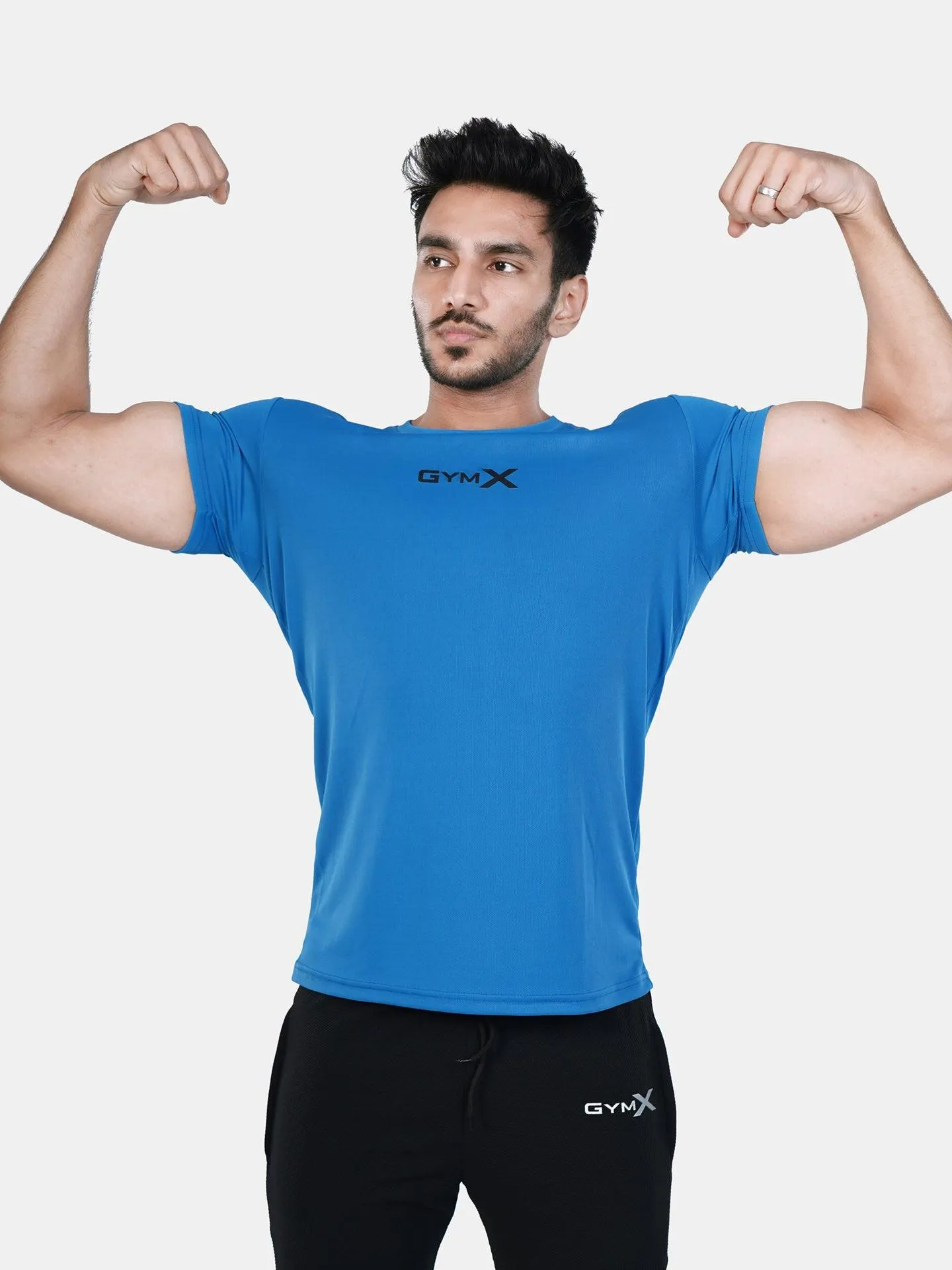 GymX Ultra Lite Tee: Scuba Blue - Sale