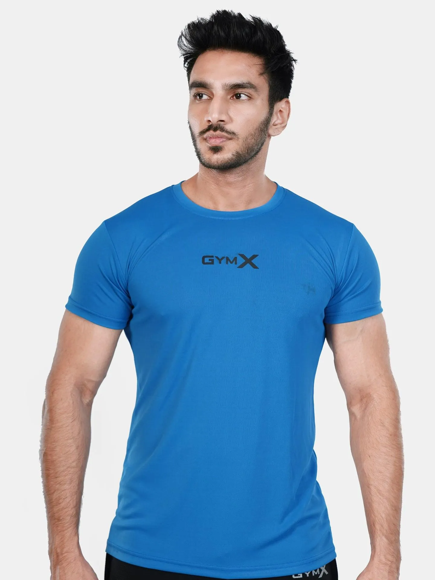 GymX Ultra Lite Tee: Scuba Blue - Sale