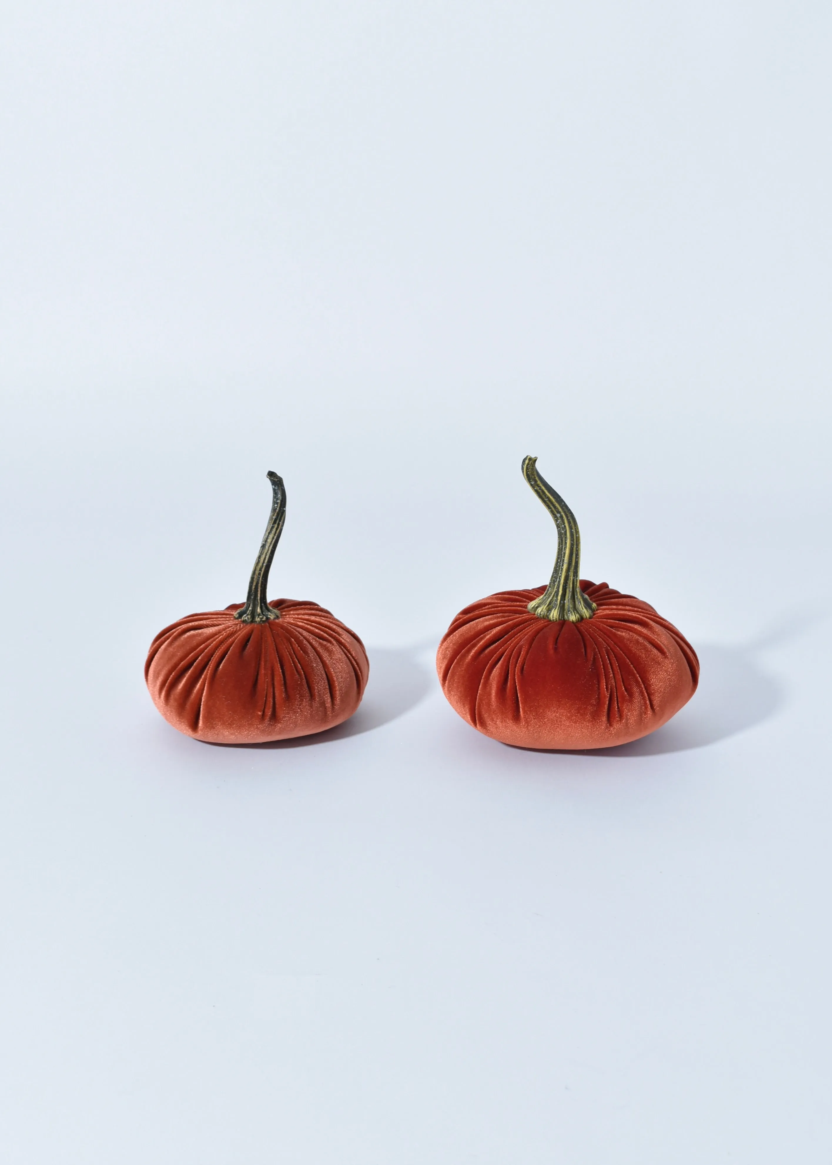 Handmade Velvet Pumpkin