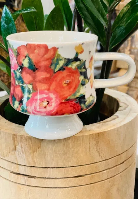 HEIRLOOM FLORAL MUG