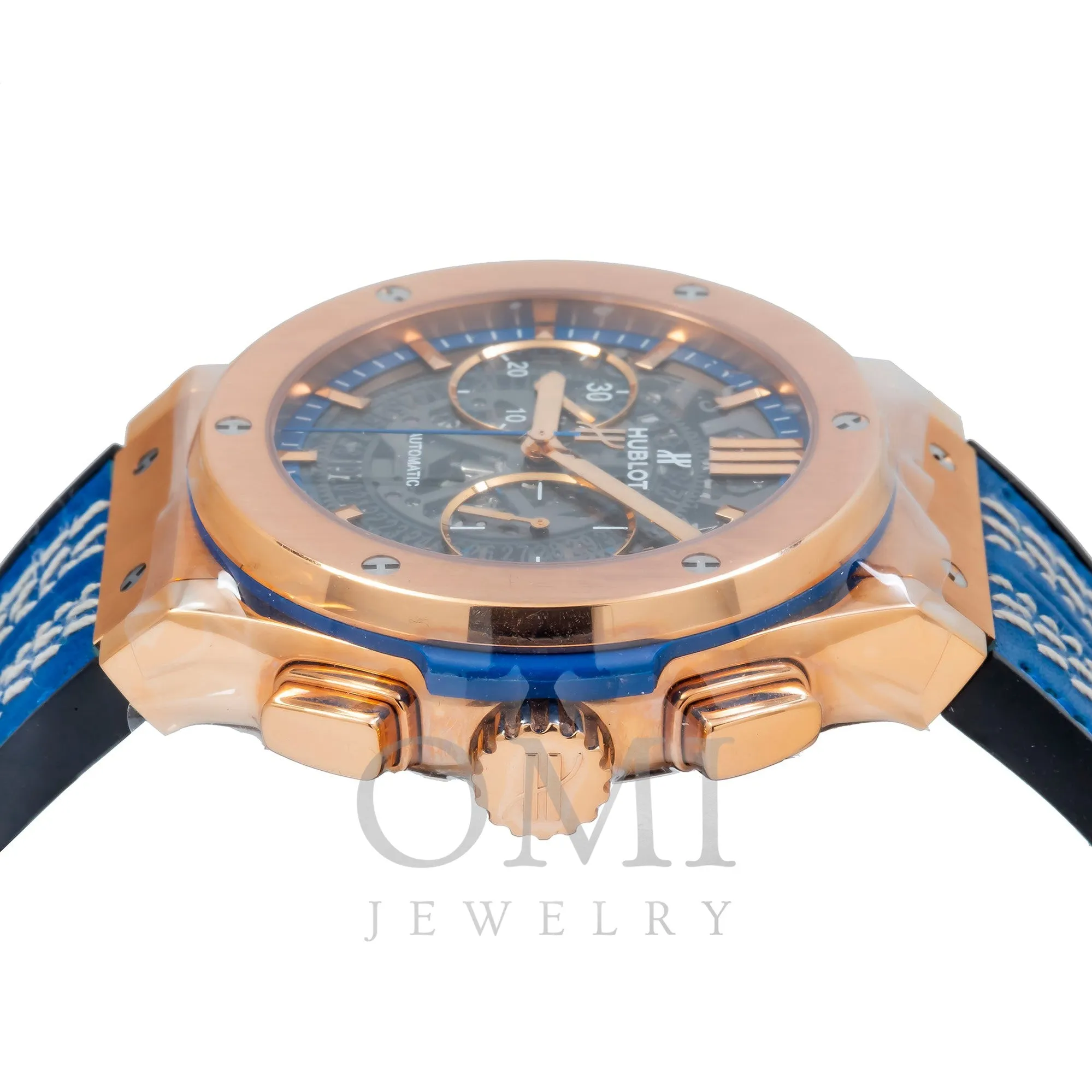 Hublot Classic Fusion Aerofusion 18K King Gold Limited Edition 525.OX.0129.VR Skeleton Dial