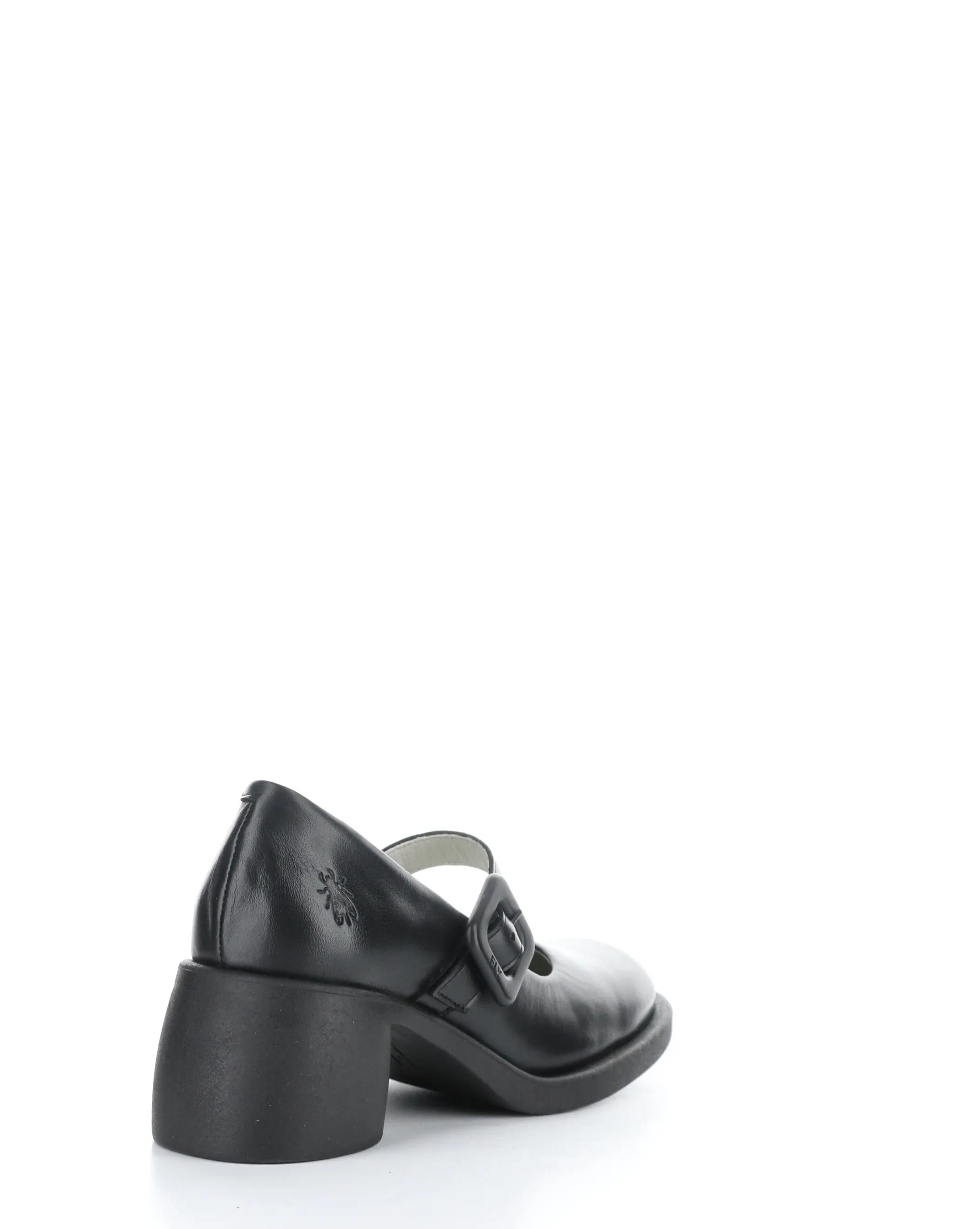 HUVI044FLY 000 BLACK Round Toe Shoes