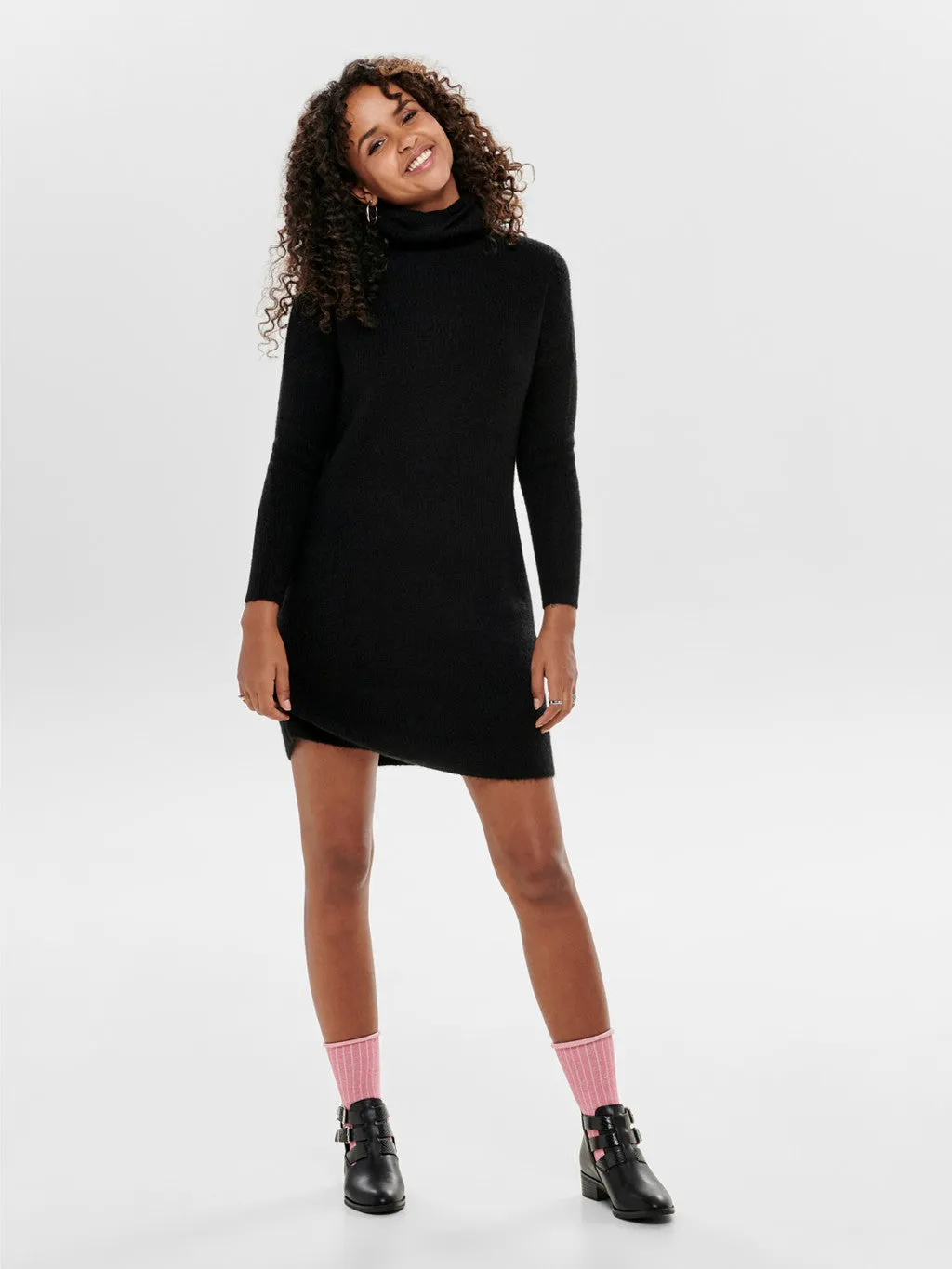 Jana Cowlneck Wool Dress