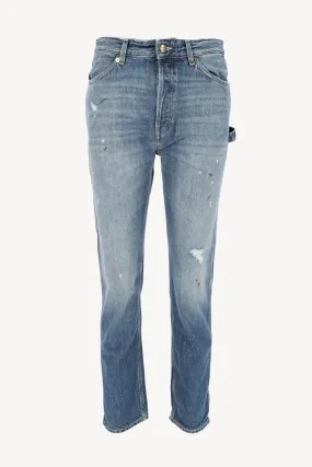 Jeans Cropped in Farmer Light Blue