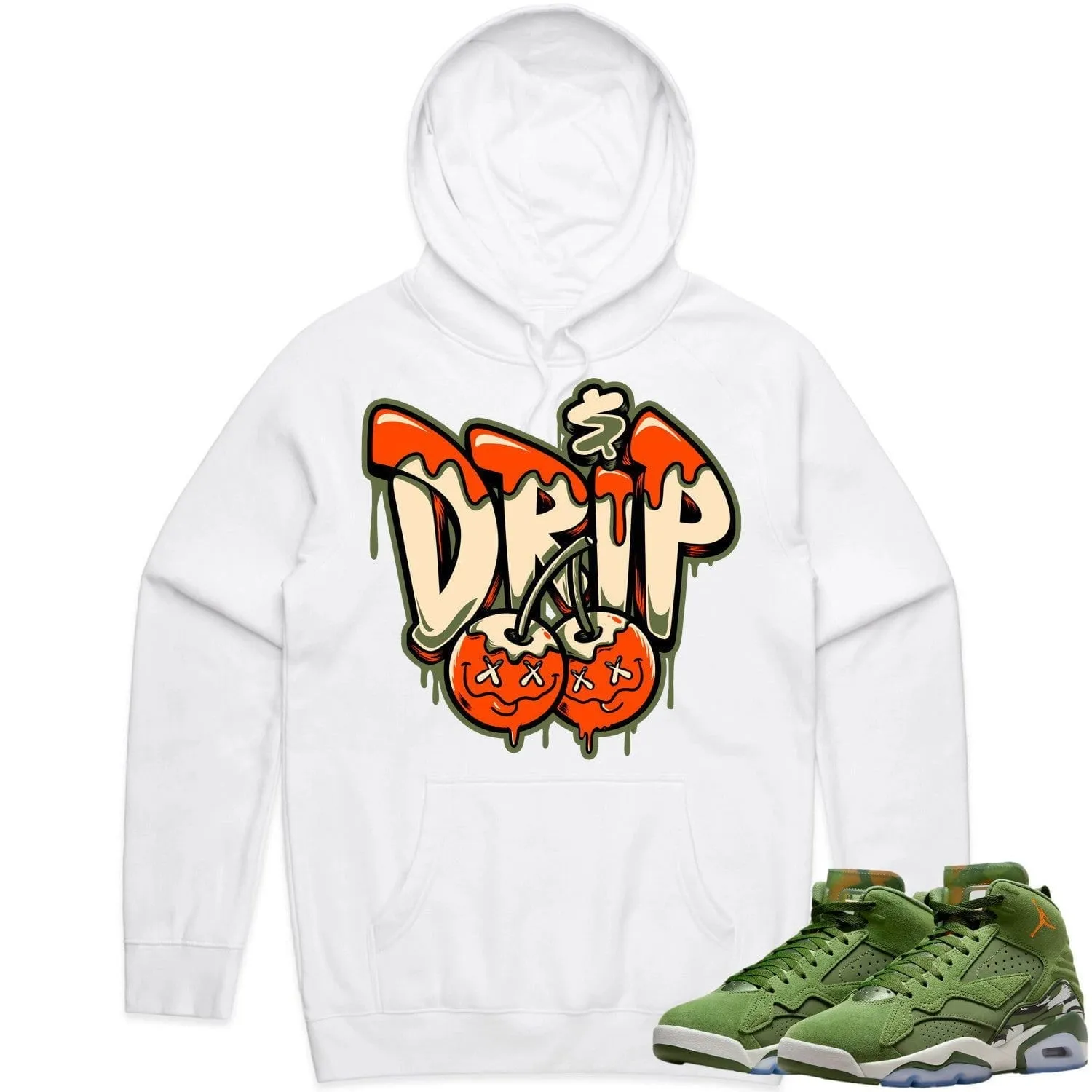 Jordan MVP 678 Sky J Olive Hoodie to Match - CELADON MONEY DRIP