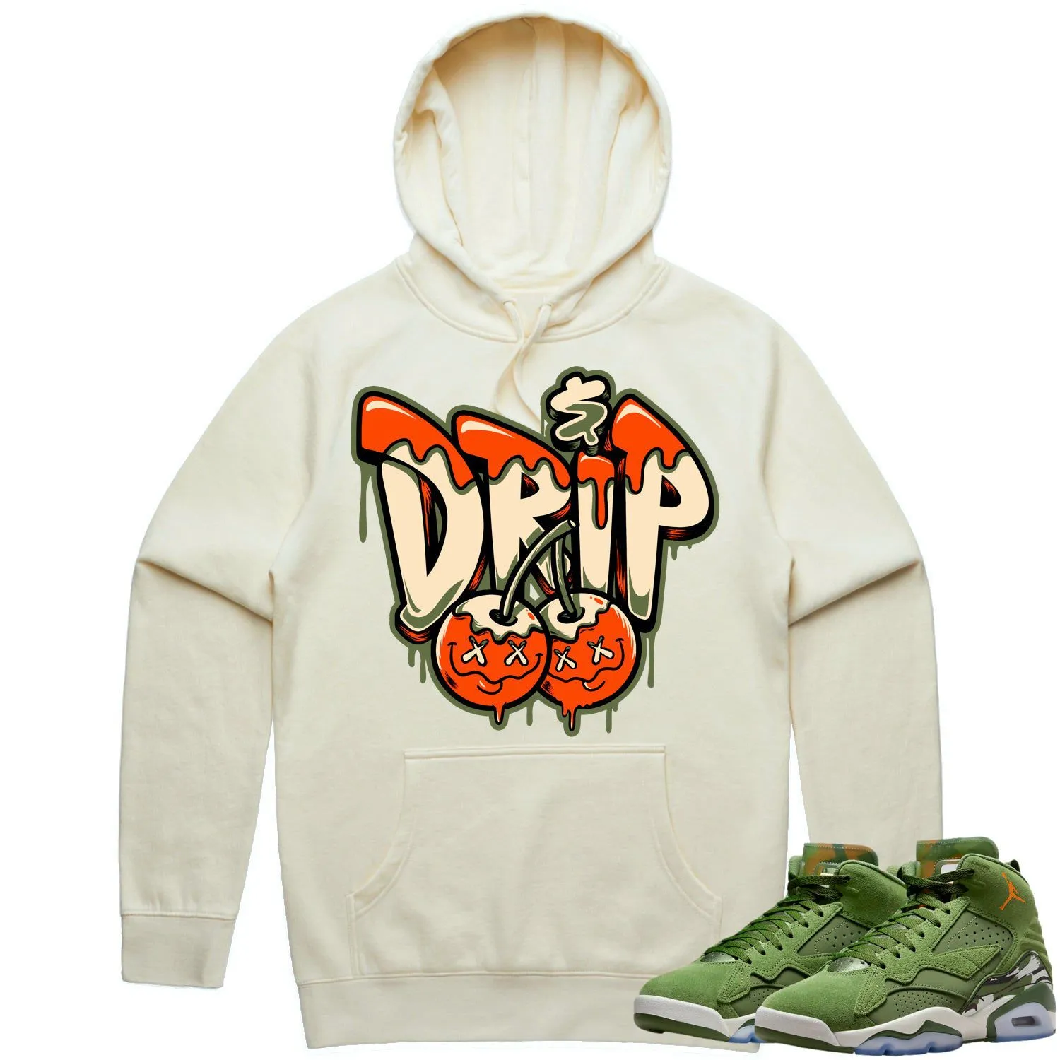 Jordan MVP 678 Sky J Olive Hoodie to Match - CELADON MONEY DRIP