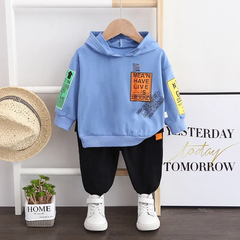 Kids Cartoon Velvet Hoodies