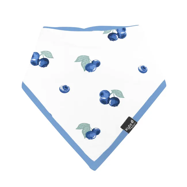 Kyte Baby Printed Bib in Blueberry