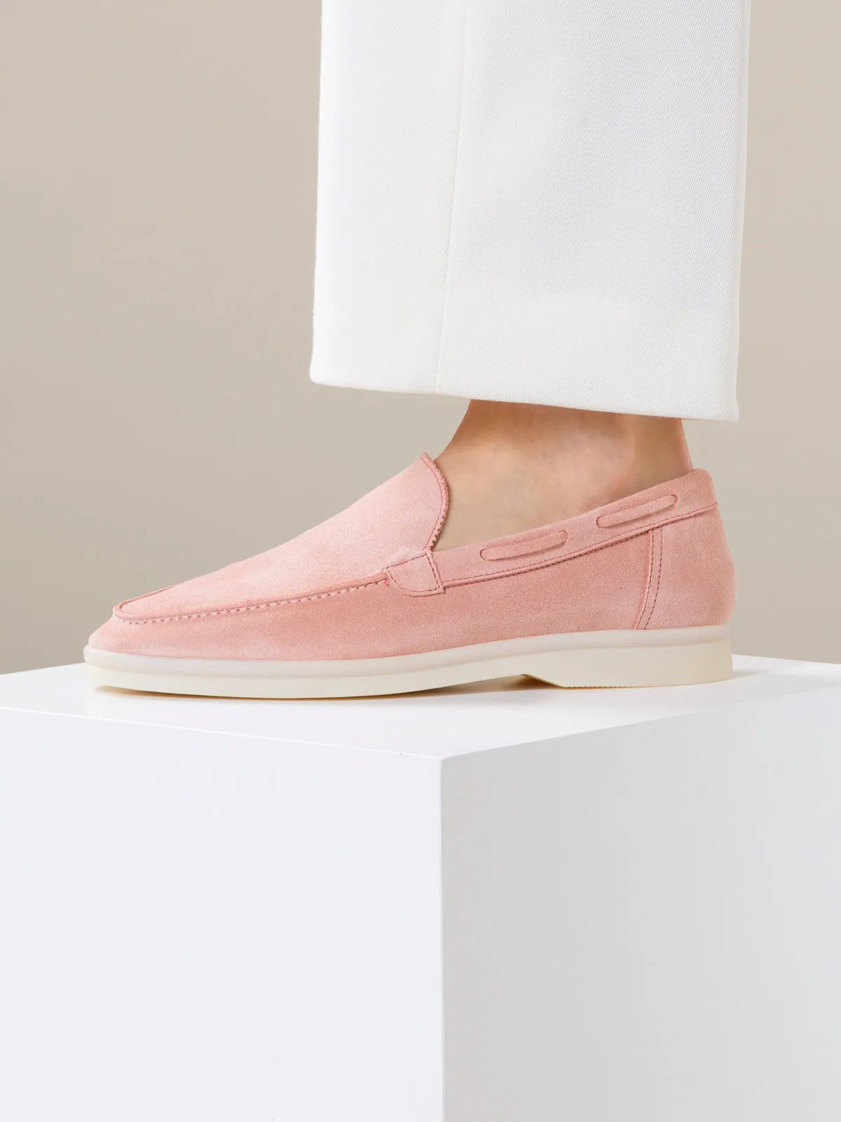 Lady Pink Yacht Loafers