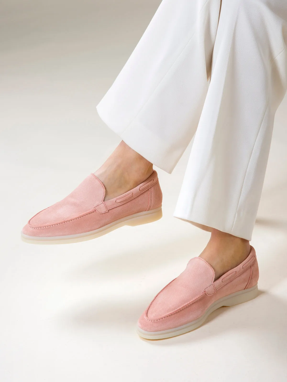 Lady Pink Yacht Loafers