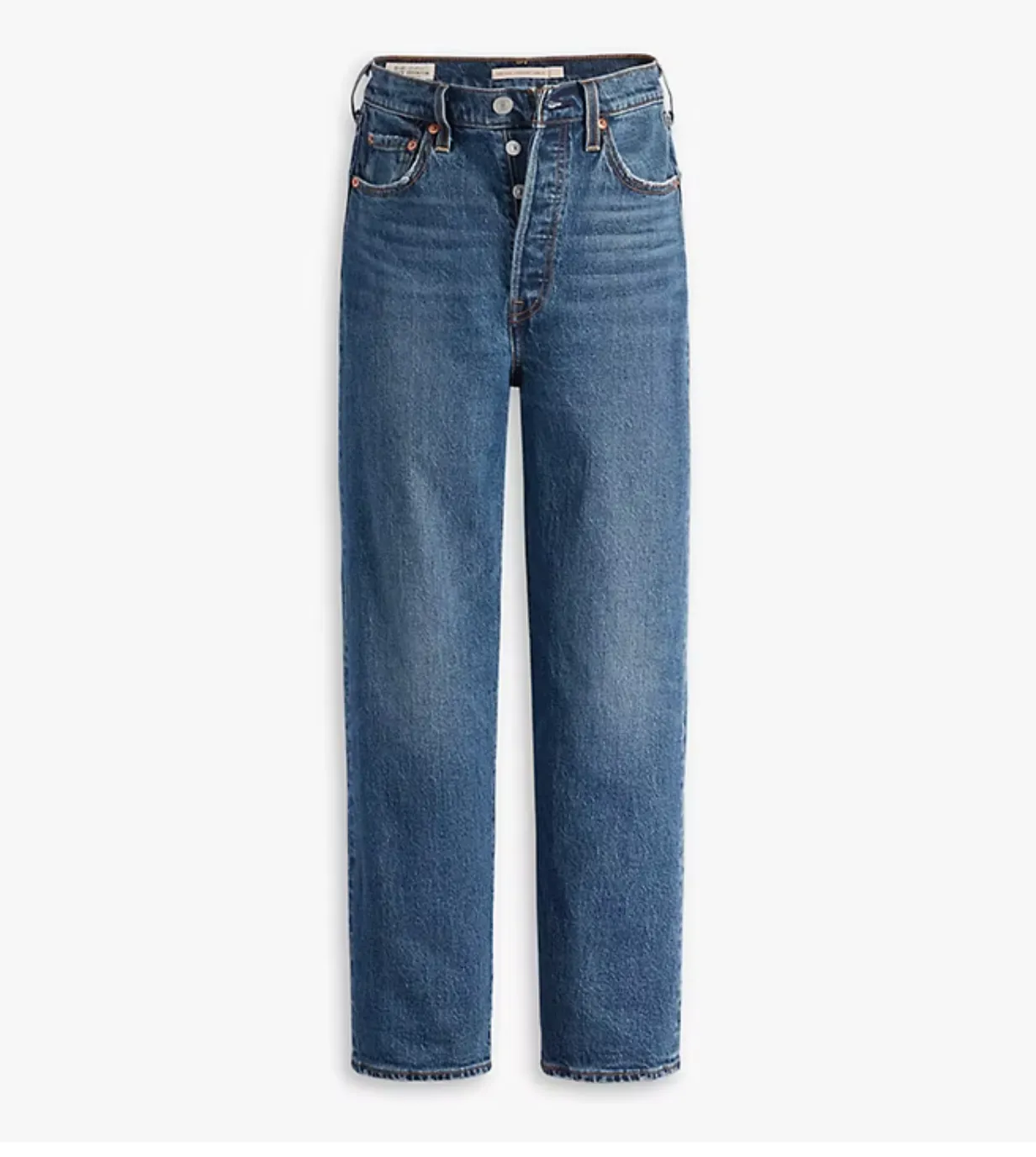 Levi's | Ribcage Straight Ankle in Valley View Dark Indigo