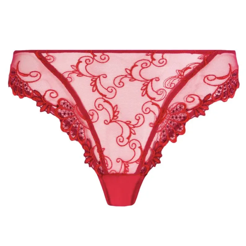 Lise Charmel Dressing Floral Brief in Red ACC0288