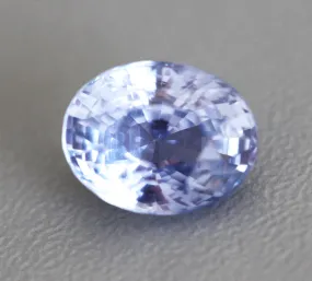 Loose 4.05 Ct Oval Blue Sapphire