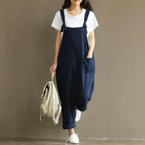 Loose-Fitting Jumpsuit With Pockets