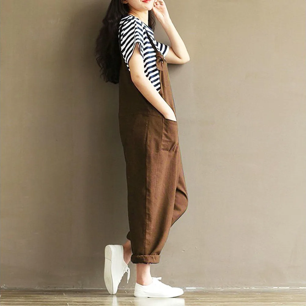 Loose-Fitting Jumpsuit With Pockets