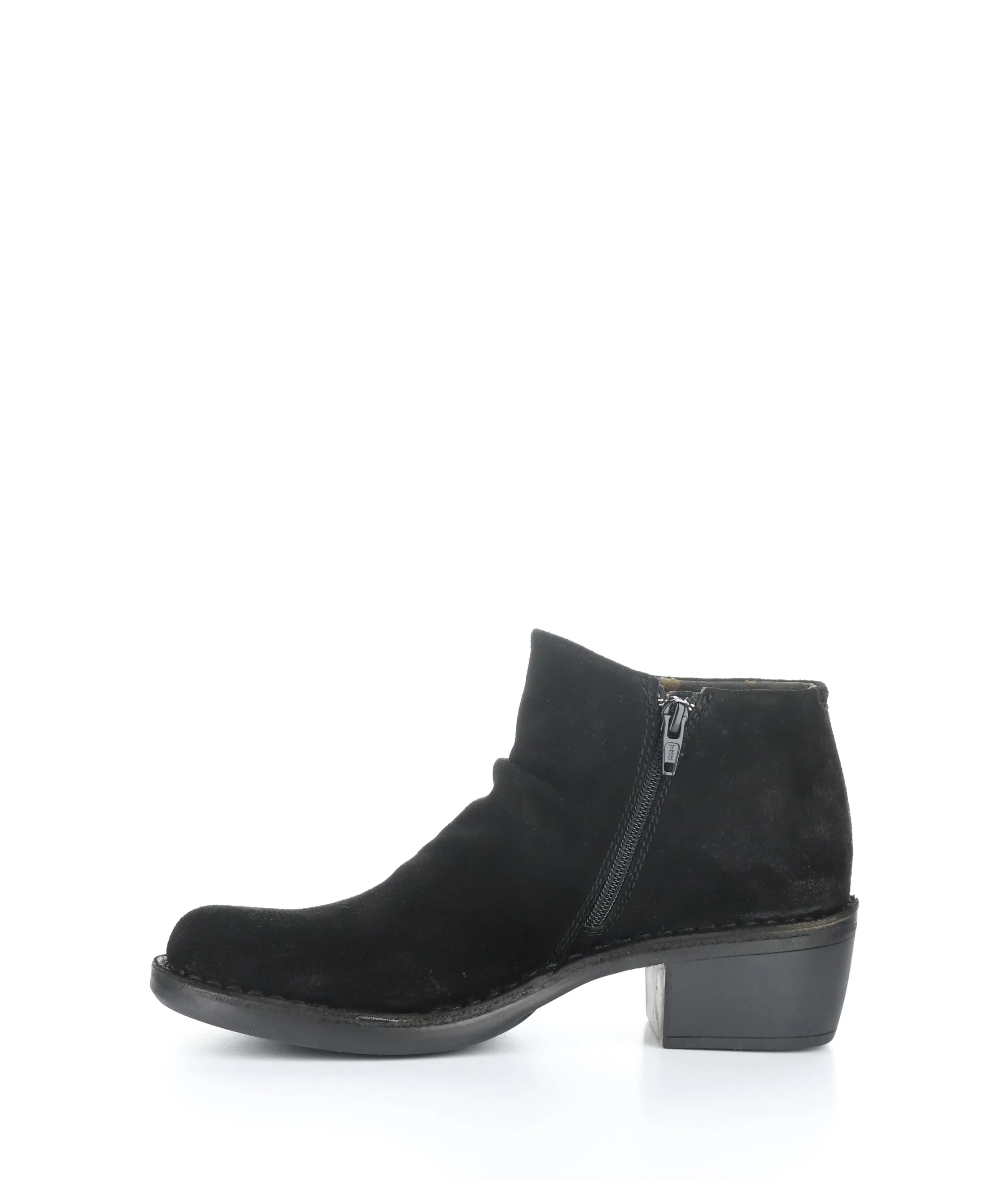 MERK093FLY 005 BLACK Round Toe Boots