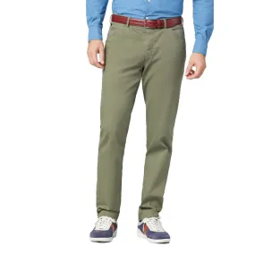 Meyer Soft Cotton Chino - Olive