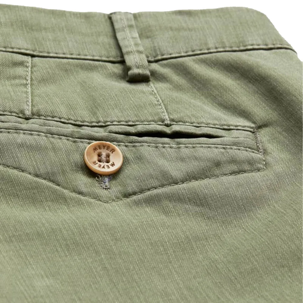 Meyer Soft Cotton Chino - Olive