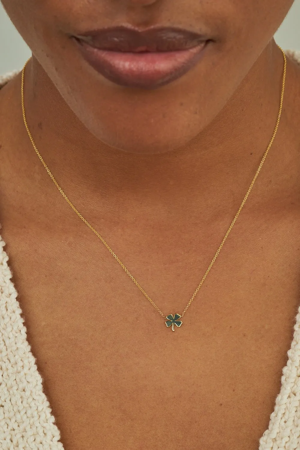 Mini Clover Necklace