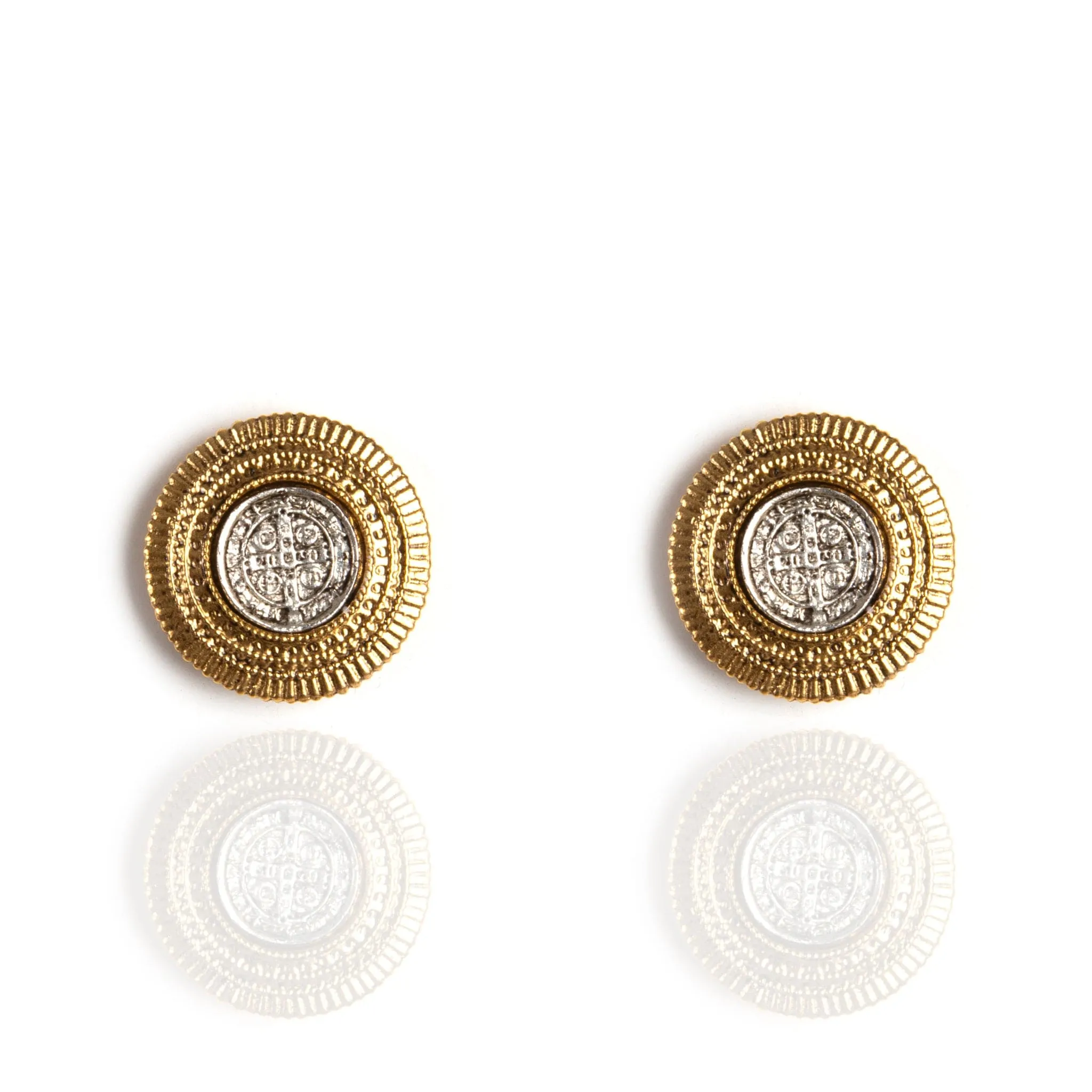 Moneda San Benito Post Earrings