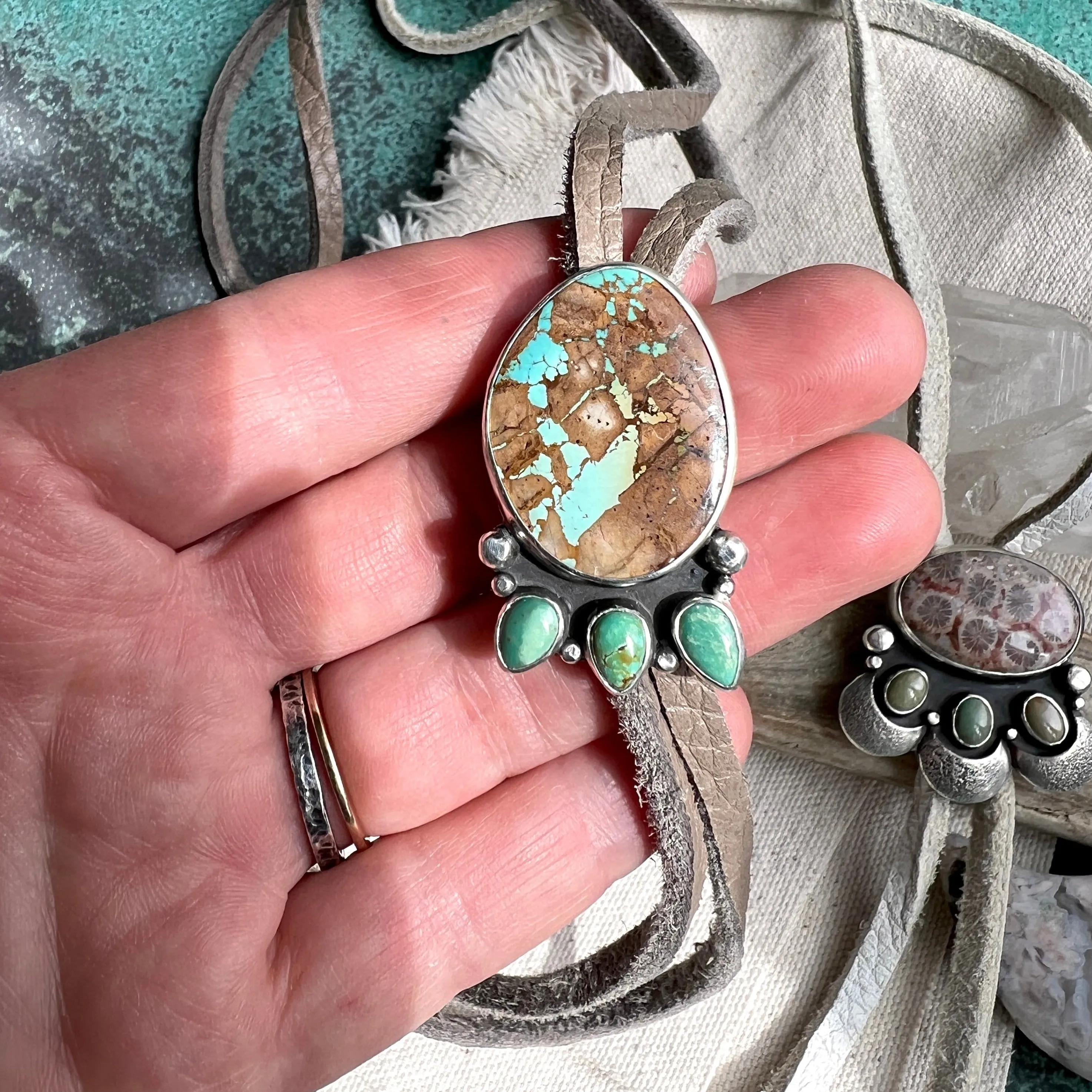 Mountain Spring Lady Bolo Necklace