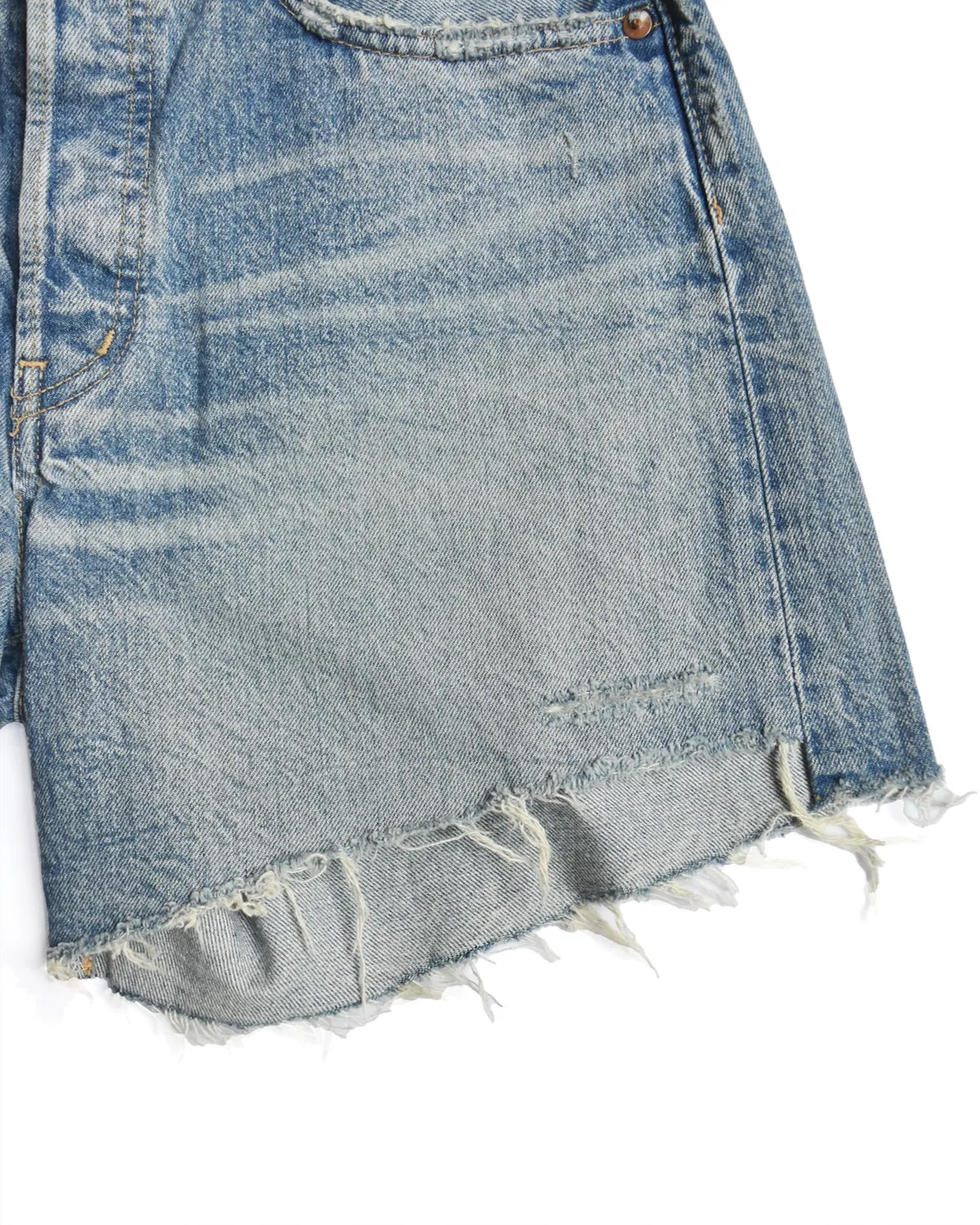 Moussy Graterford Cutoff Jean Shorts