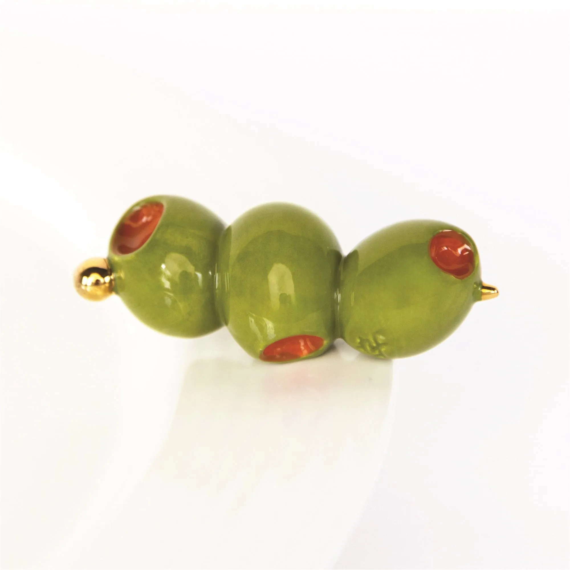 Nora Fleming Mini - Olive You So Much: Miniature Olives on Toothpick