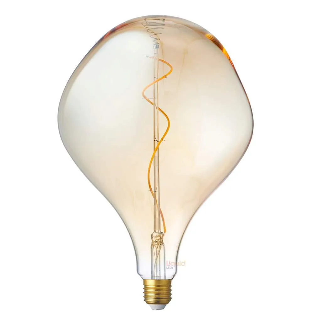 Oversized Designer Amber 180mm LED Bulb