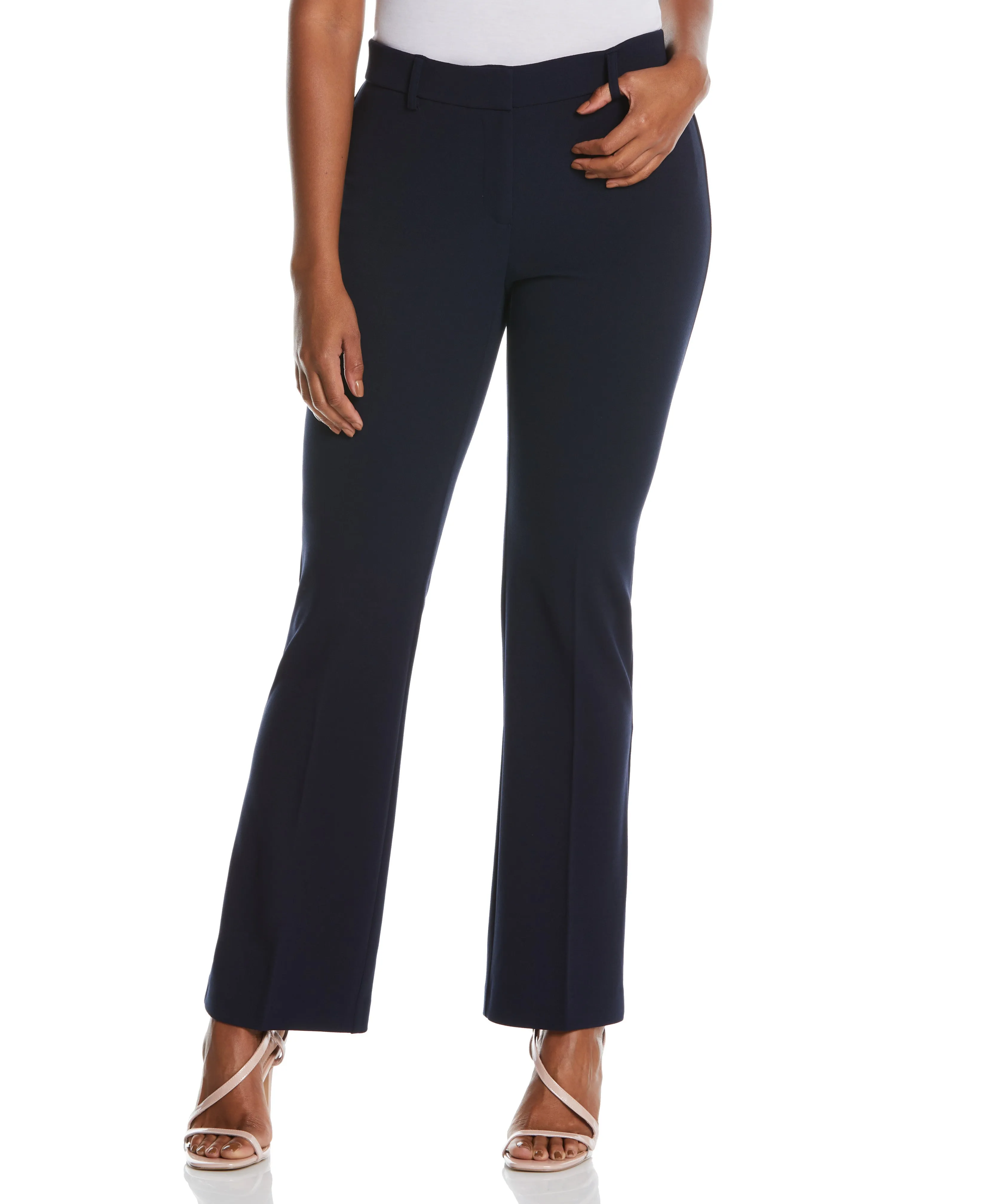 PETITE STRETCH CREPE PANT - CLASSIC FIT - Classic Fit