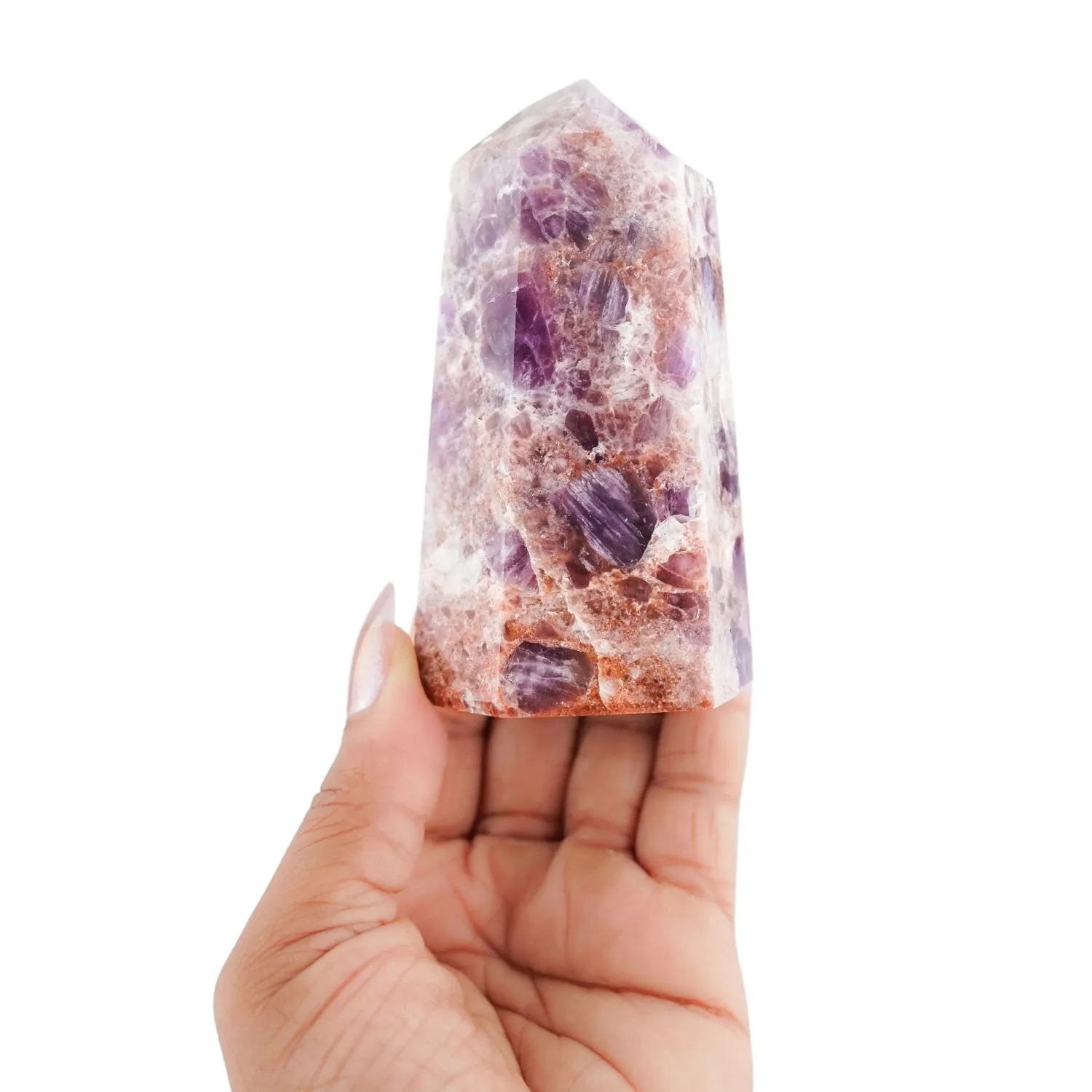 Pink Healer Amethyst Point